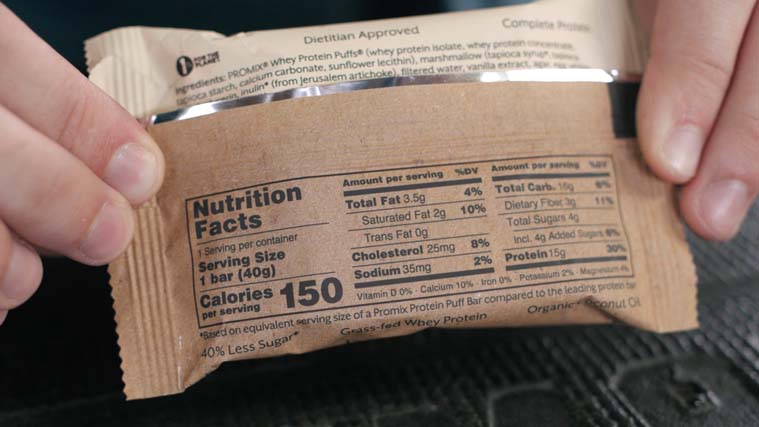 Promix Crunchy Puff Bar